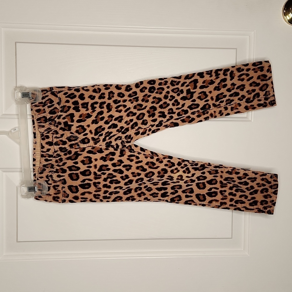 Gap Kids Cheetah Print Corduroy Pants 4T